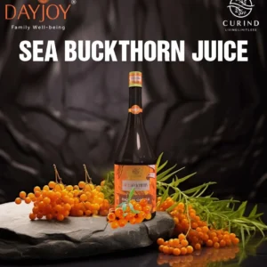 Curind Seabuckthorn Juice Seabuckthorn Juice for Immunity Support Natural Skin and Wellness Juice Curind Herbal Wellness Drink