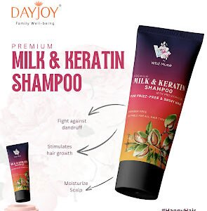 Milk & Keratin Extracts Shampoo 100ml