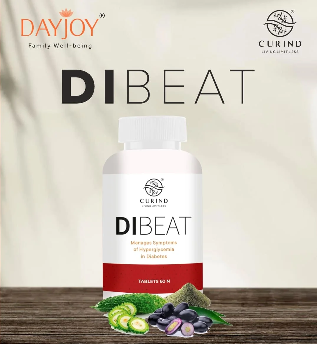 DiBeat Tablets for Blood Sugar Control – Curind Ayurvedic Diabetes Support Tablets