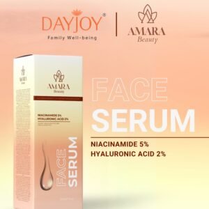 Niacinamide 5% & Hyaluronic Acid 2% Face Serum glowing skin, hydration aur acne control me madad karta hai. Lightweight formula jo skin ko smooth, clear aur radiant banata hai.