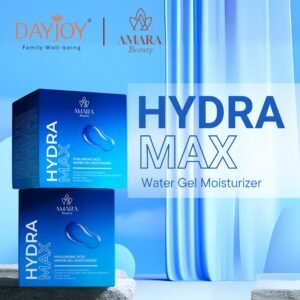 Hydra Max Water Gel Moisturizer hyaluronic acid se enriched hai jo skin ko 24-hour hydration, smoothness aur glow deta hai. Lightweight, non-sticky formula for all skin types.