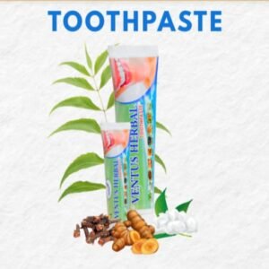 VENTUS Herbal Toothpaste is designed for people who want to include effective and convenient oral care in their daily personal-care routine.